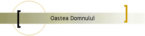 Oastea Domnului